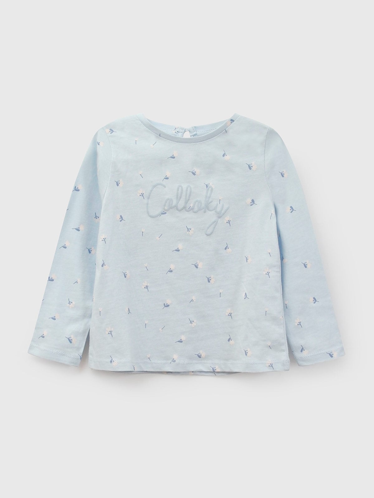 POLERA NIÑA COLLOKY ALGODÓN MANGA LARGA - 1