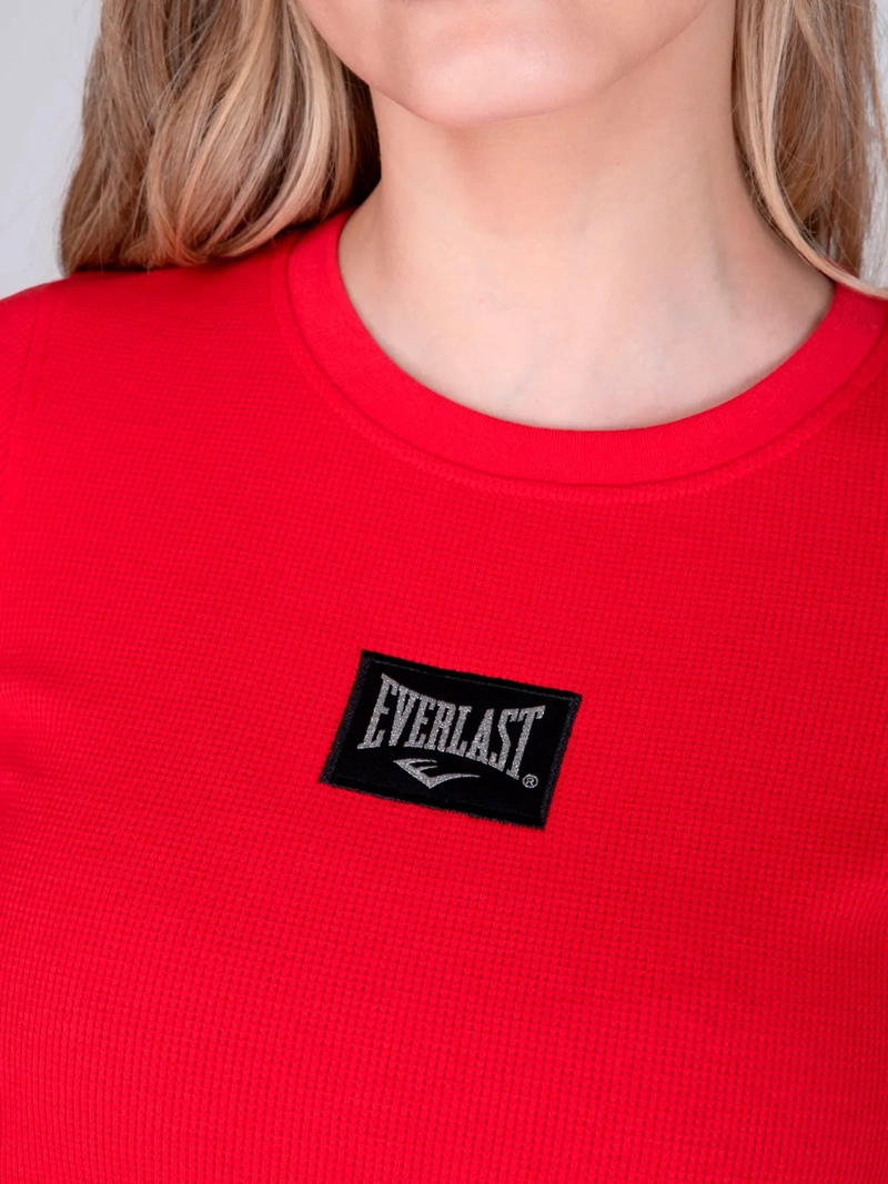 POLERA MUJER EVERLAST ALGODÓN MANGA CORTA - 5
