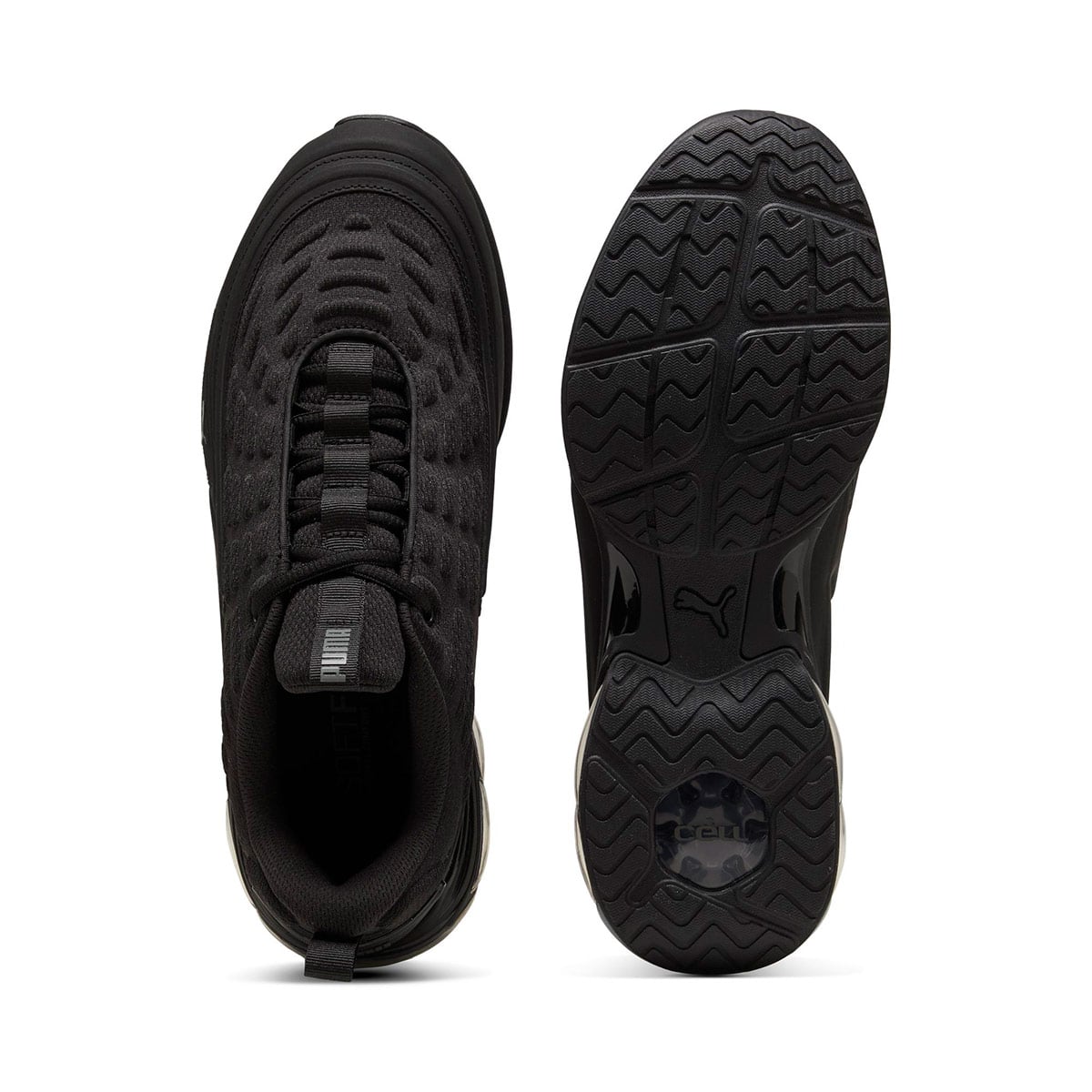 ZAPATILLAS HOMBRE PUMA RUNNING NEGRO CELL MEZA - 4
