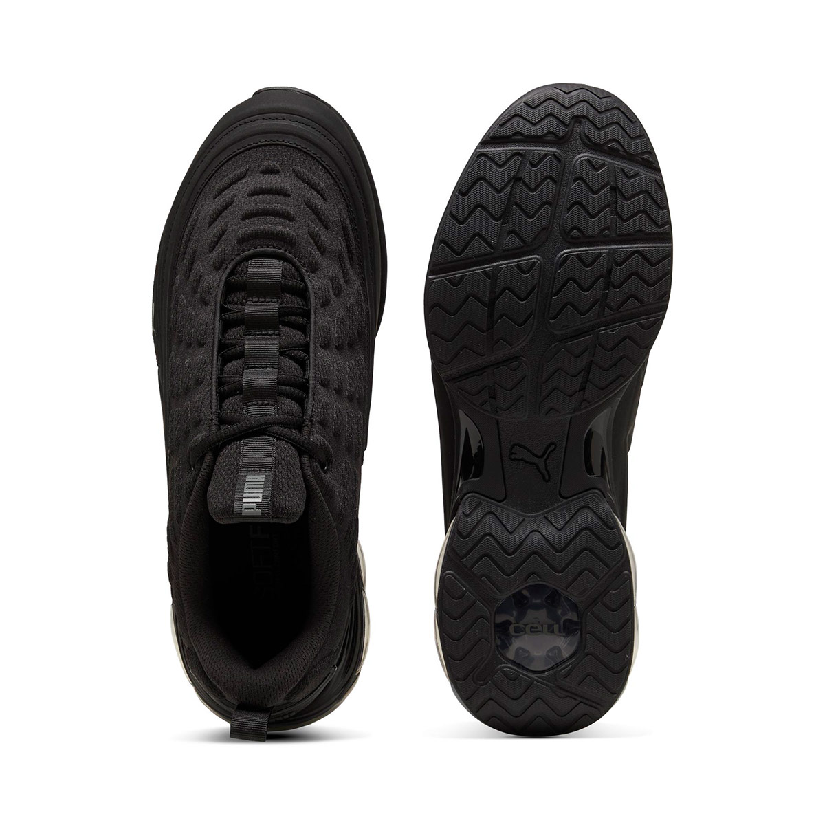 ZAPATILLAS HOMBRE PUMA RUNNING NEGRO CELL MEZA - 4