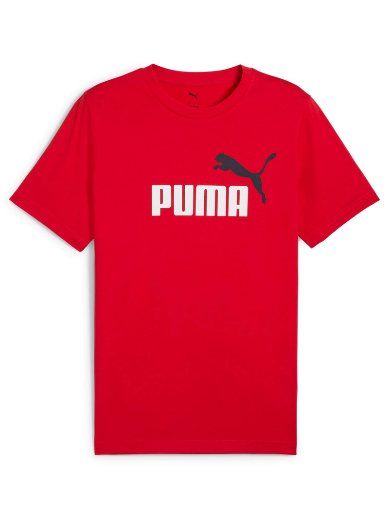 POLERA MANGA CORTA HOMBRE PUMA ESSENTIALS 2 COLOUR LOGO NO.1 - 1