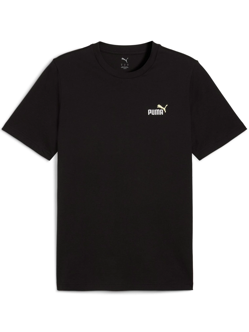 POLERA MANGA CORTA HOMBRE PUMA ESSENTIALS 2 COLOUR SMALL LOGO NO.1 - 1