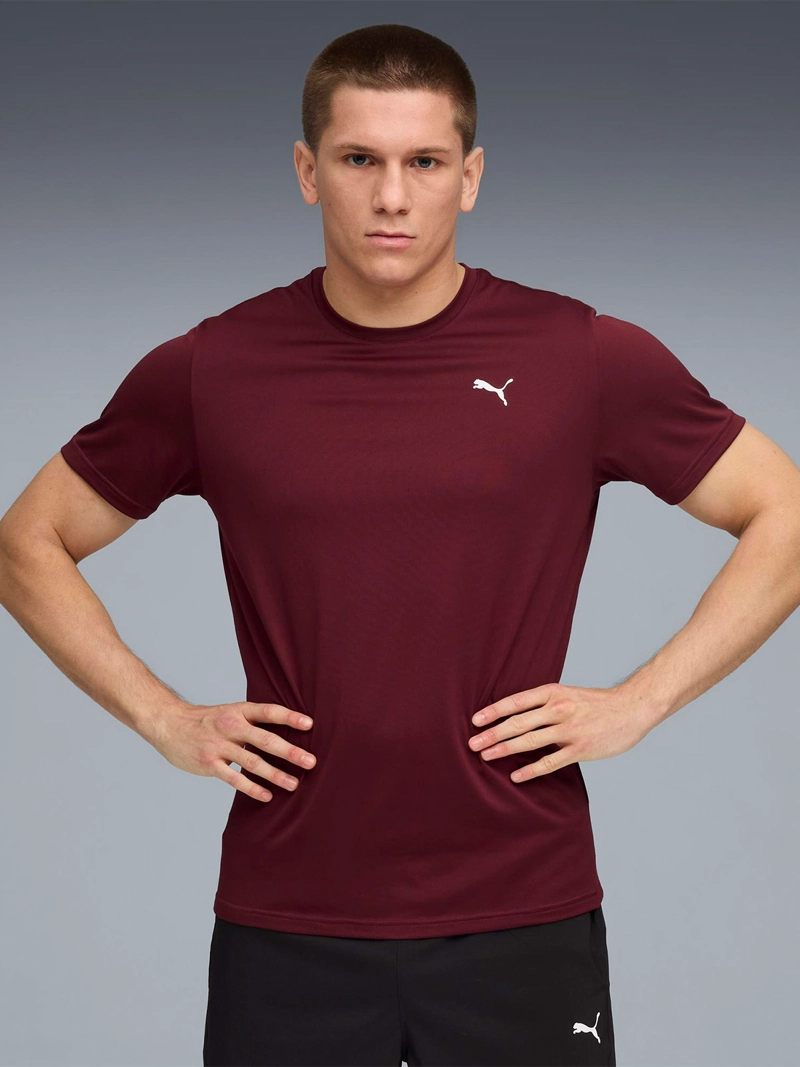 POLERA MANGA CORTA HOMBRE PUMA ESSENTIALS SOLID CAT - 1