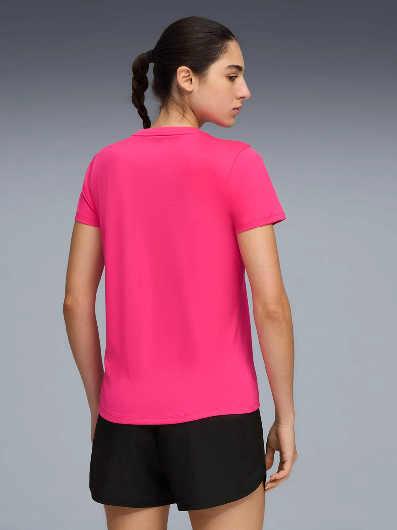 POLERA MANGA CORTA MUJER PUMA ESSENTIALS SOLID CAT - 2
