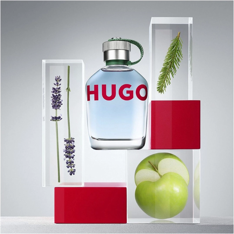 PERFUME HUGO BOSS MAN HOMBRE EDT 125 ML + GEL DE DUCHA 50 ML + DESODORANTE 75 ML - 3