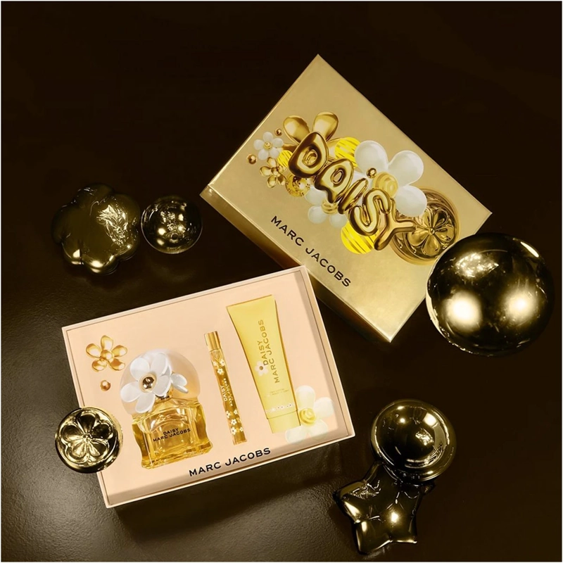 PERFUME MARC JACOBS DAISY MUJER EDT 100 ML + LOCIÓN CORPORAL 75 ML + 10 ML - 4