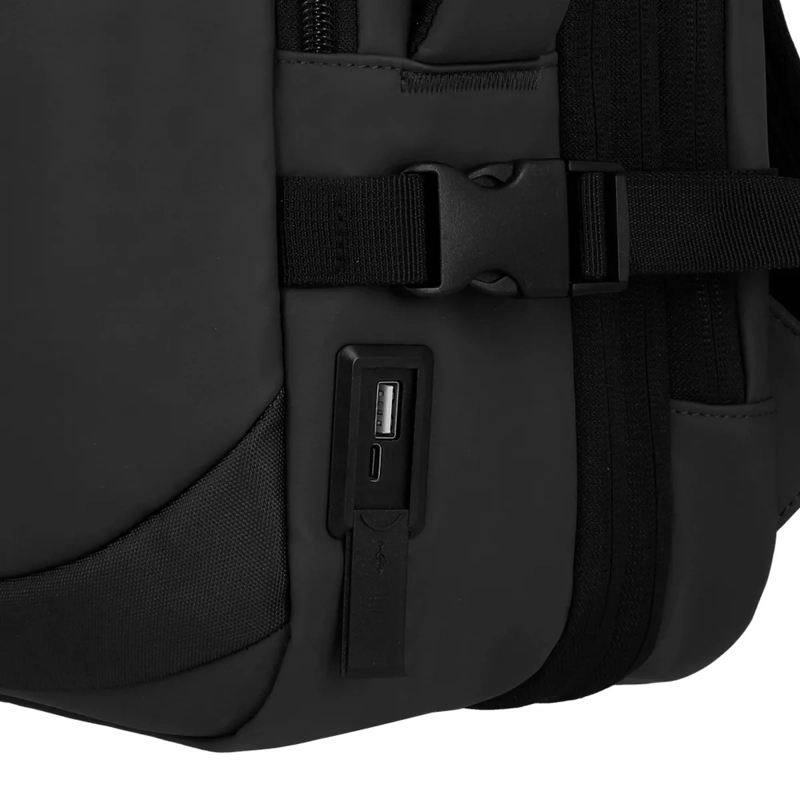 MOCHILA DE VIAJE SAXOLINE URBANITE 5SX 16" NEGRO - 10