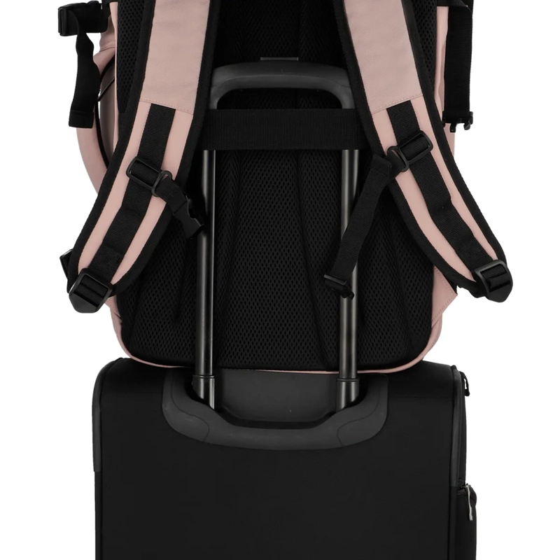 MOCHILA DE VIAJE SAXOLINE URBANITE 5SX 16" OLD ROSE - 13