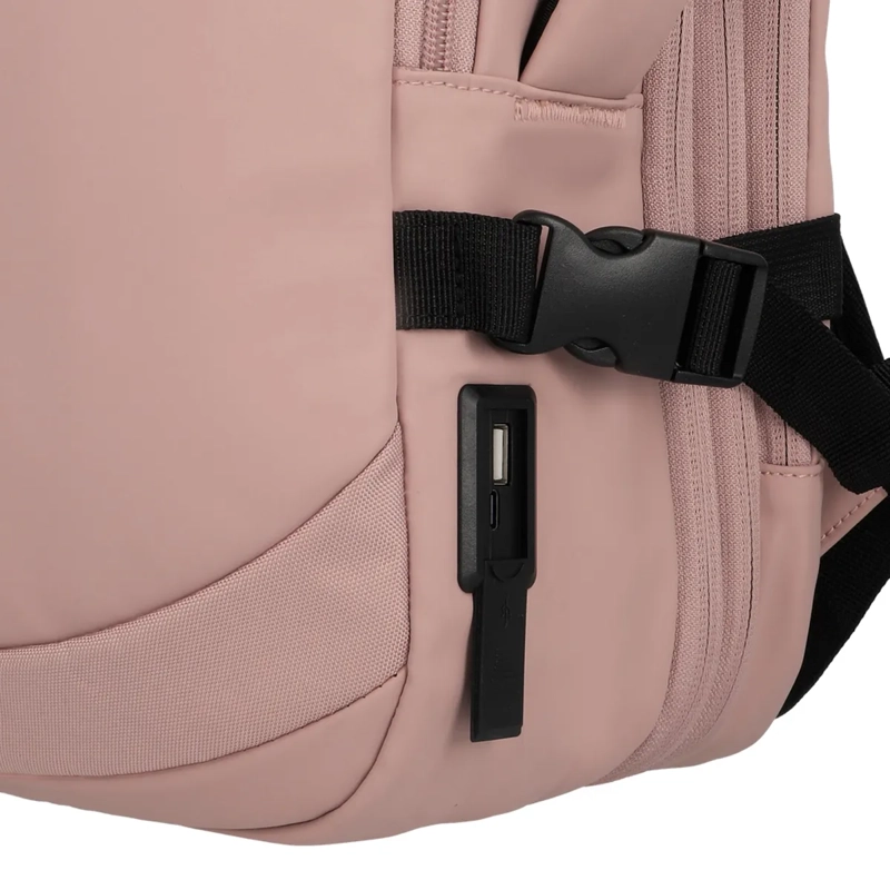 MOCHILA DE VIAJE SAXOLINE URBANITE 5SX 16" OLD ROSE - 10