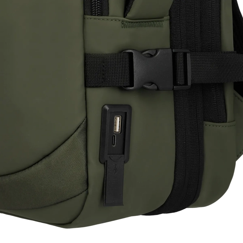 MOCHILA DE VIAJE SAXOLINE URBANITE 5SX 16" OLIVE - 10