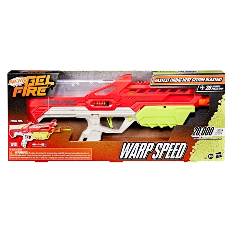 LANZADOR NERF PRO GELFIRE WARP SPEED - 6
