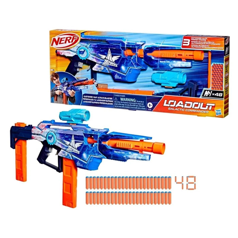 Nerf トイガンセット LANZADOR NERF LOADOUT GALACTIC COMMANDER