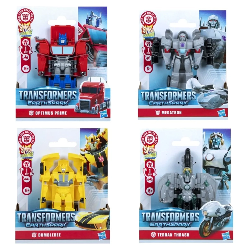 FIGURA DE ACCIÓN TRANSFORMERS EARTH SPARK SMASH CHANGERS  - 4