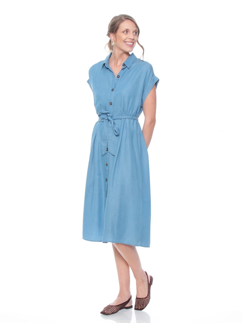 VESTIDO MUJER WADOS WIDELEG ALGODÓN TIRO ALTO - 2
