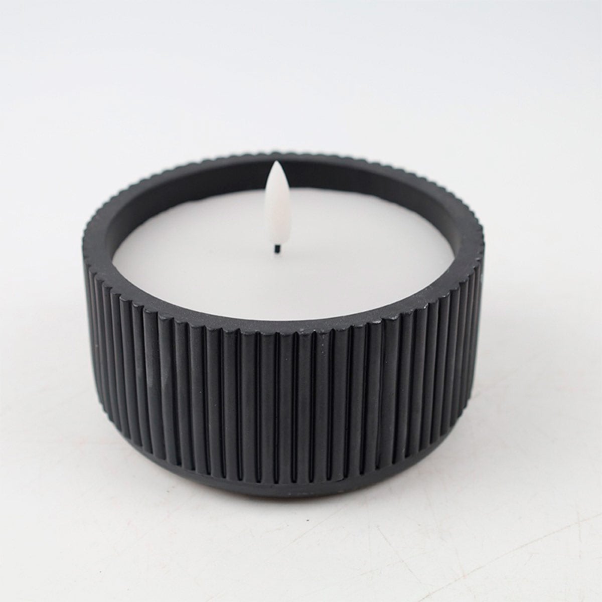 VELA RIPLEY HOME CIRCULAR NEGRO ACANALADO - 1