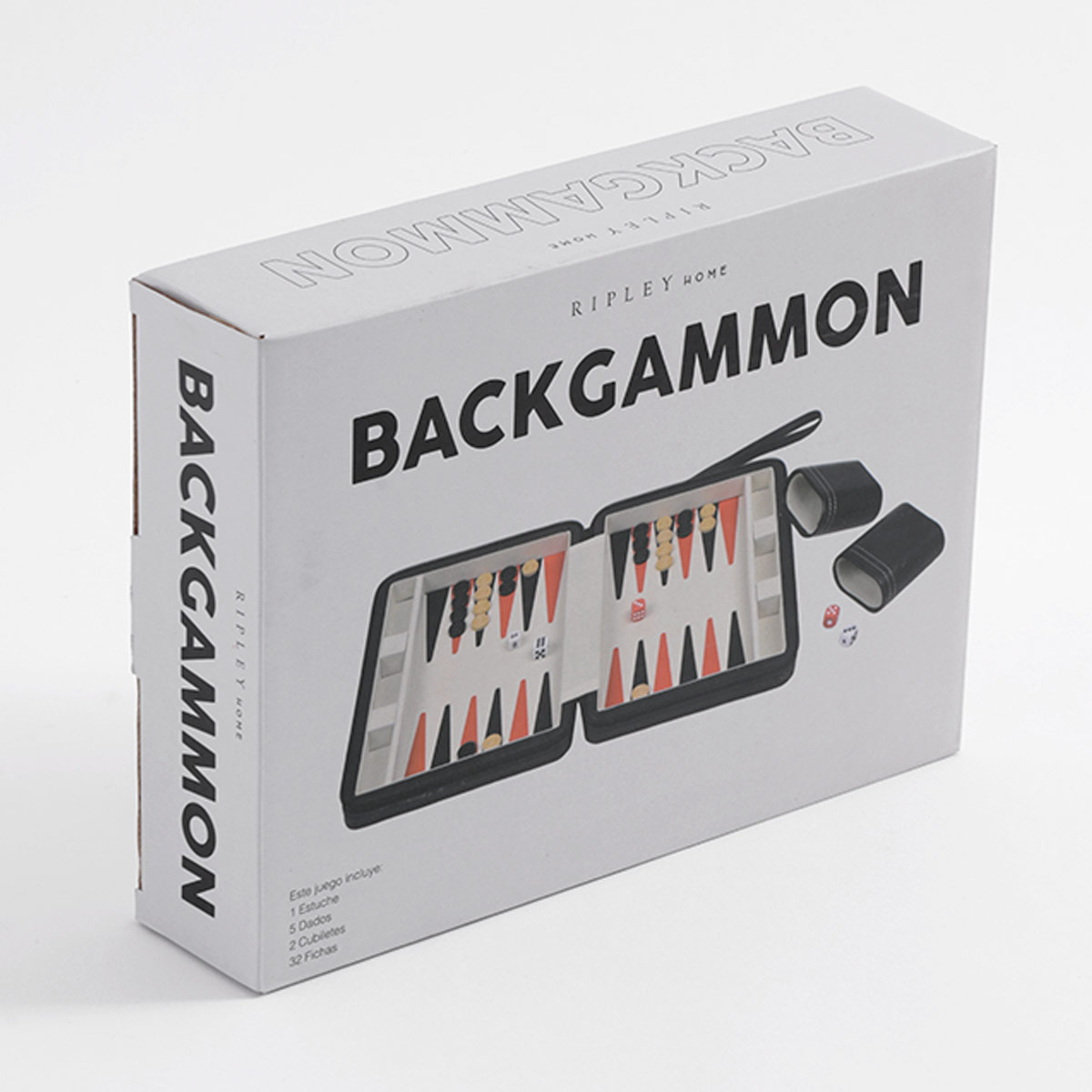 JUEGO DE MESA RIPLEY HOME BACKGAMMON VIAJERO - 1