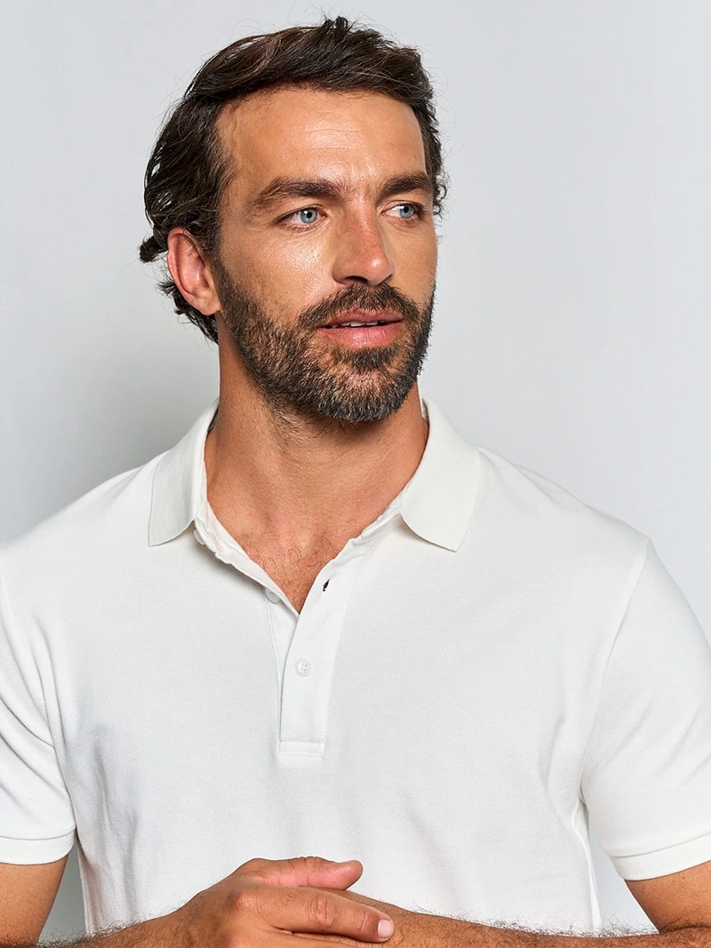 POLERA HOMBRE SPAVALDI ALGODÓN MANGA CORTA PIQUÉ - 3