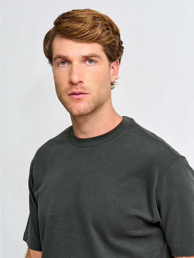 POLERA HOMBRE SPAVALDI ALGODÓN MANGA CORTA - 3