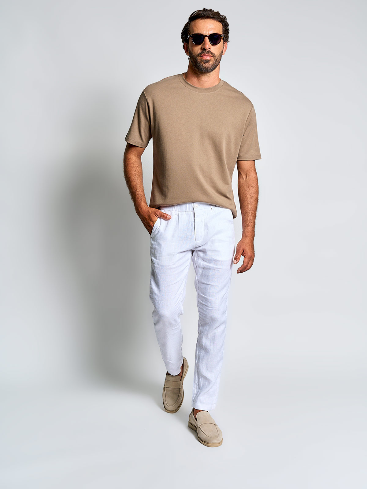 POLERA HOMBRE SPAVALDI ALGODÓN MANGA CORTA - 4
