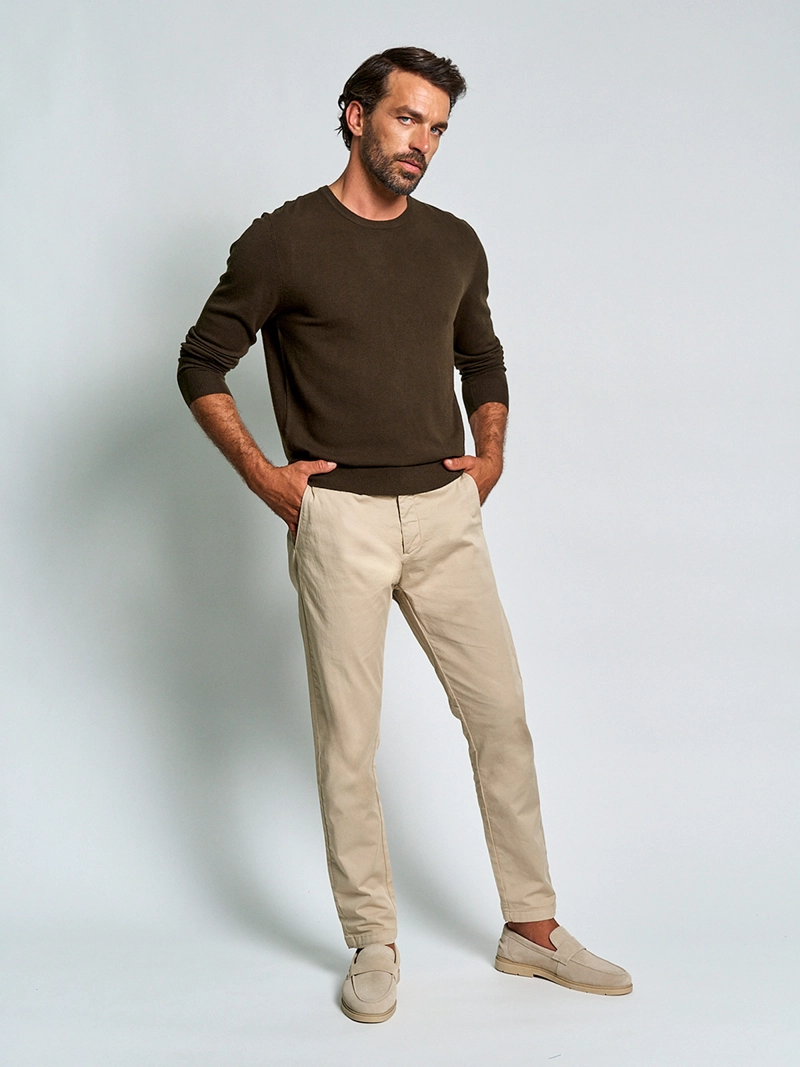 SWEATER HOMBRE SPAVALDI CUELLO REDONDO - 4