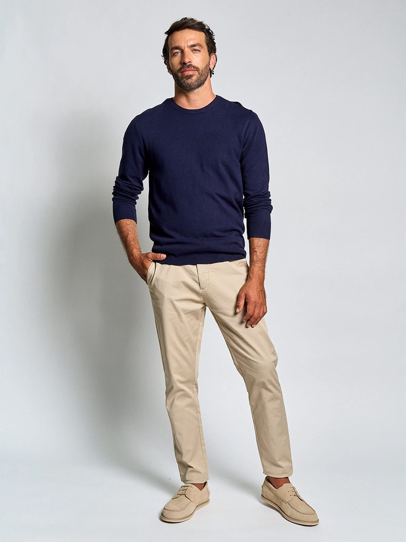 SWEATER HOMBRE SPAVALDI CUELLO REDONDO - 4