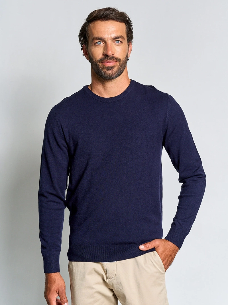 SWEATER HOMBRE SPAVALDI CUELLO REDONDO - 1