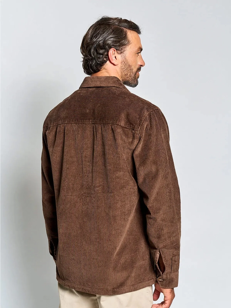 SOBRECAMISA HOMBRE SPAVALDI ALGODÓN COTELÉ - 3