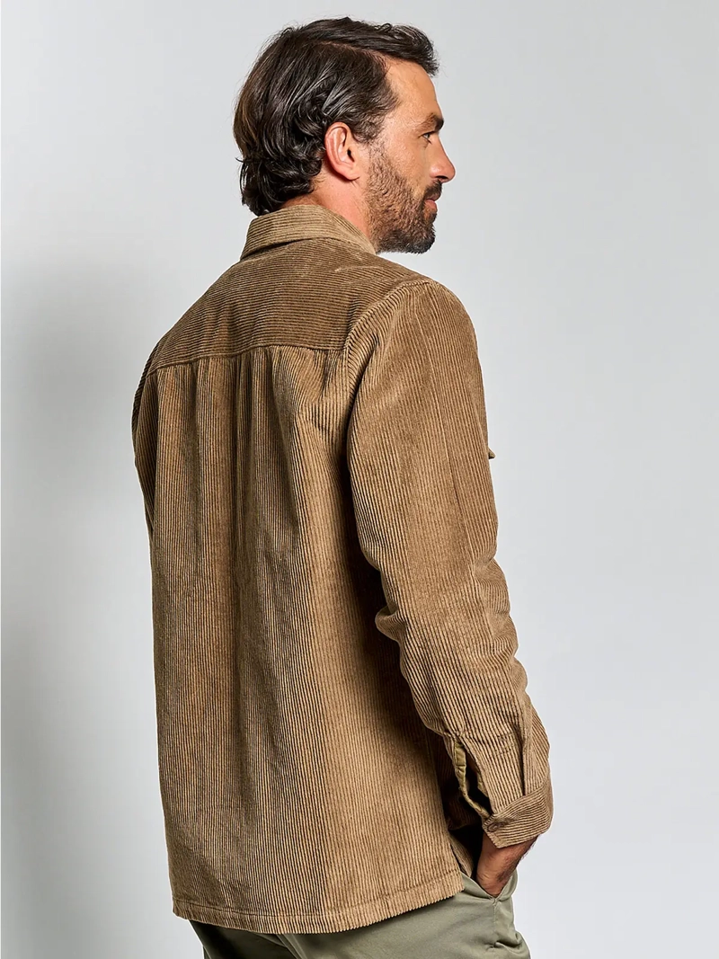 SOBRECAMISA HOMBRE SPAVALDI ALGODÓN COTELÉ - 2