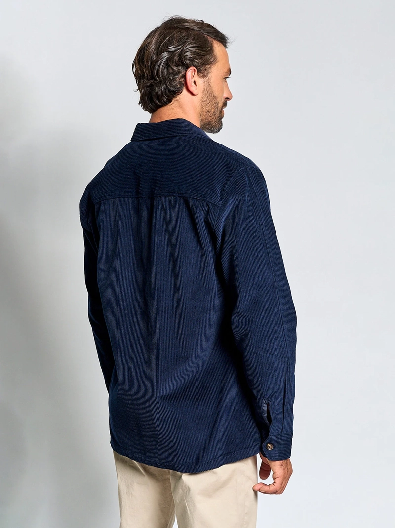 SOBRECAMISA HOMBRE SPAVALDI ALGODÓN COTELÉ - 2