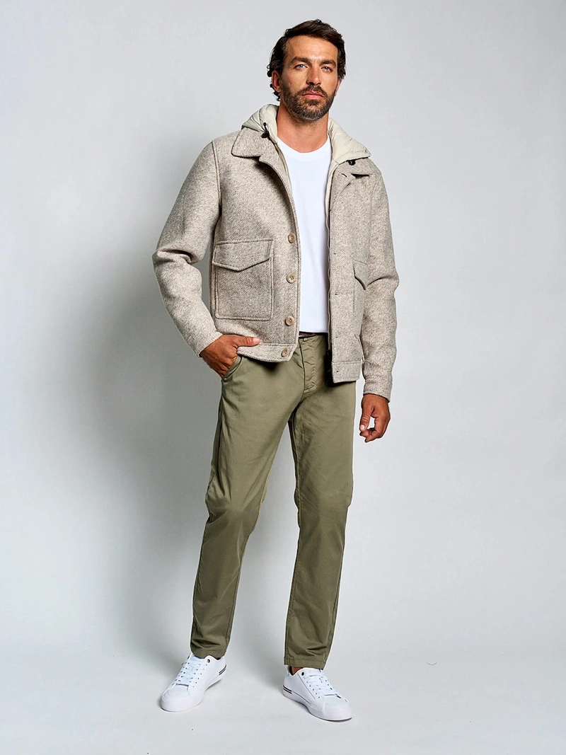 CHAQUETA HOMBRE SPAVALDI CON PARKA - 5