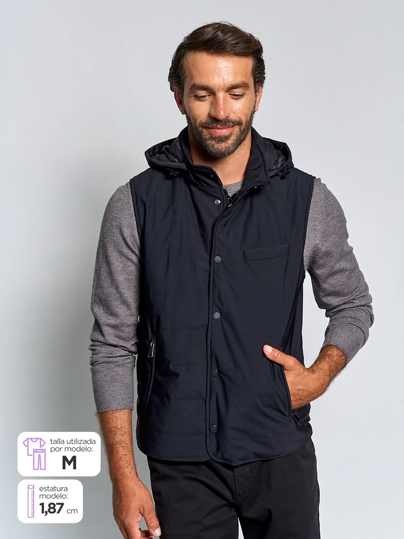 PARKA HOMBRE SPAVALDI SIN MANGAS - 1