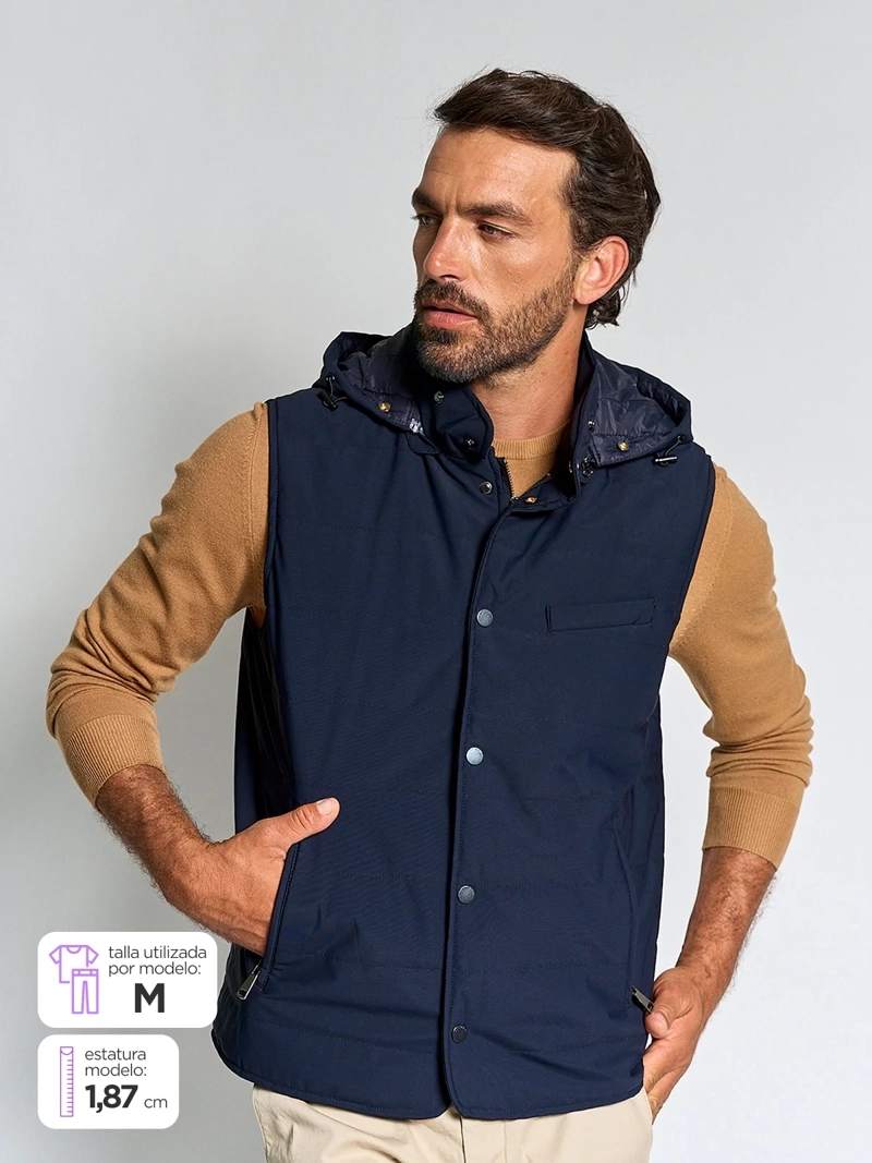 PARKA HOMBRE SPAVALDI SIN MANGAS - 1