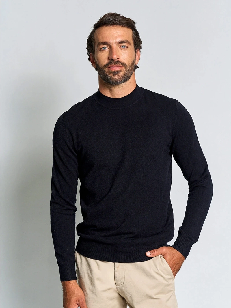 SWEATER HOMBRE SPAVALDI CUELLO ALTO - 2