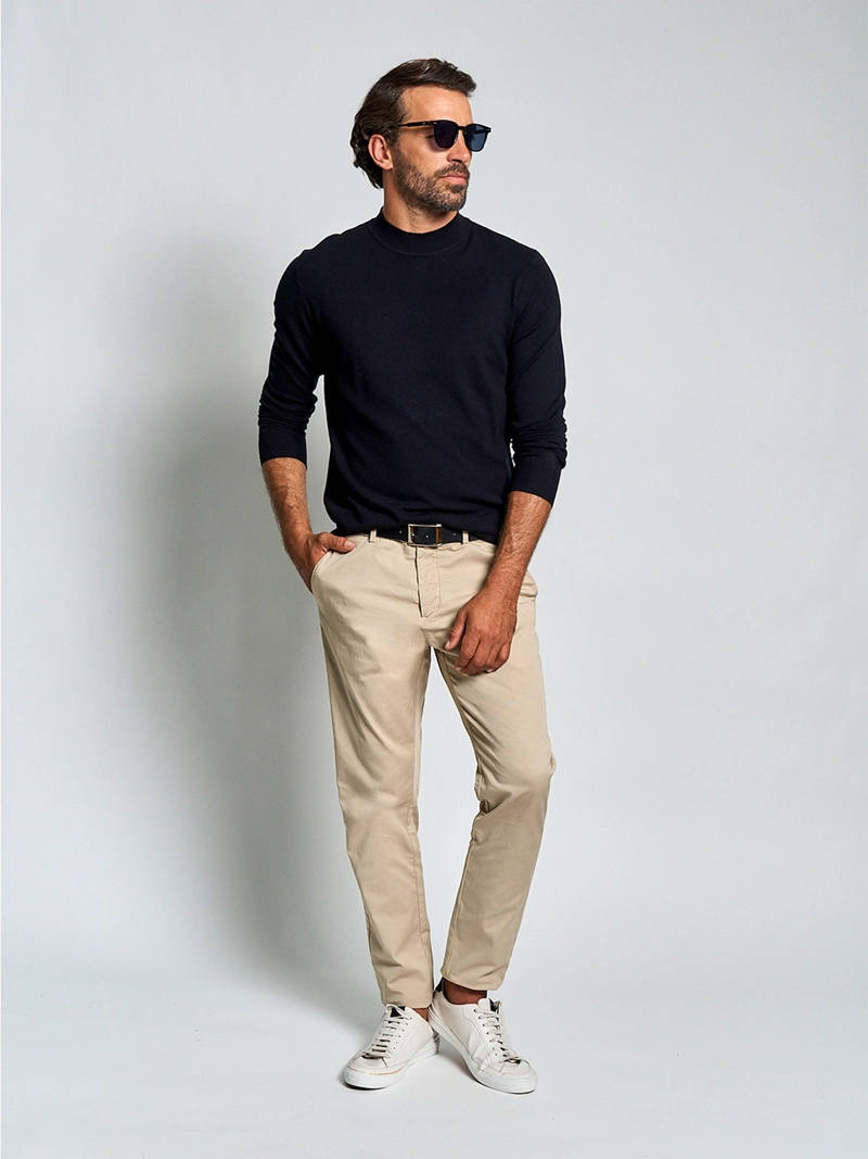SWEATER HOMBRE SPAVALDI CUELLO ALTO - 5