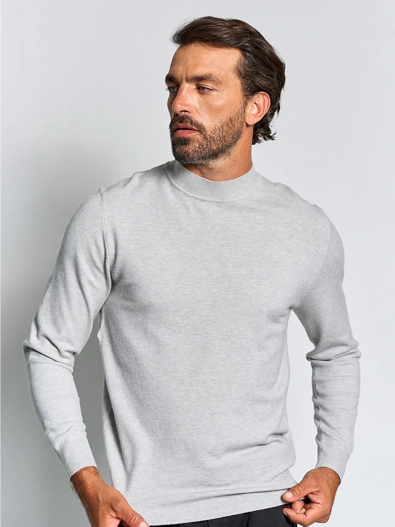 SWEATER HOMBRE SPAVALDI CUELLO ALTO - 1