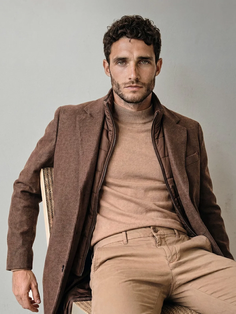 SWEATER HOMBRE SPAVALDI CUELLO ALTO - 1