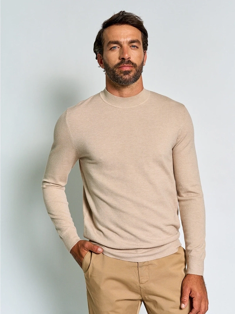SWEATER HOMBRE SPAVALDI CUELLO ALTO - 2