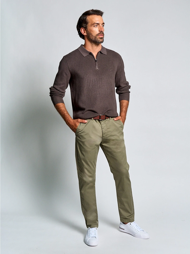 SWEATER HOMBRE SPAVALDI HALF ZIPPER - 4