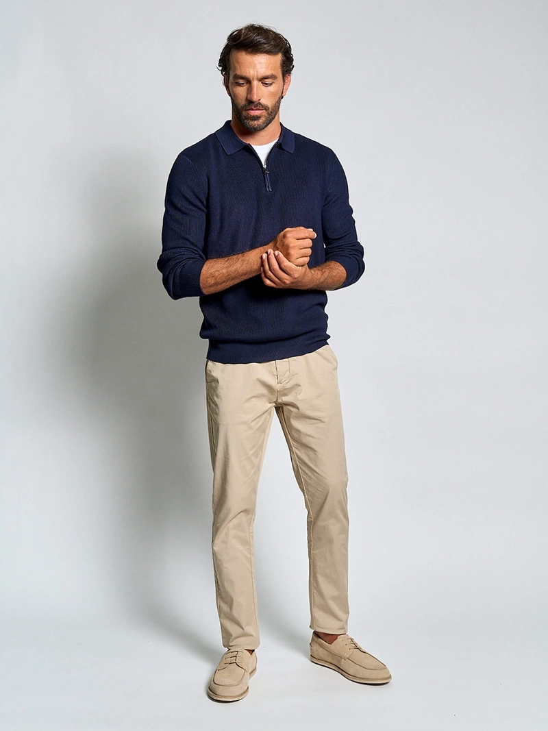 SWEATER HOMBRE SPAVALDI HALF ZIPPER - 4