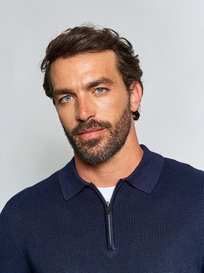 SWEATER HOMBRE SPAVALDI HALF ZIPPER - 3