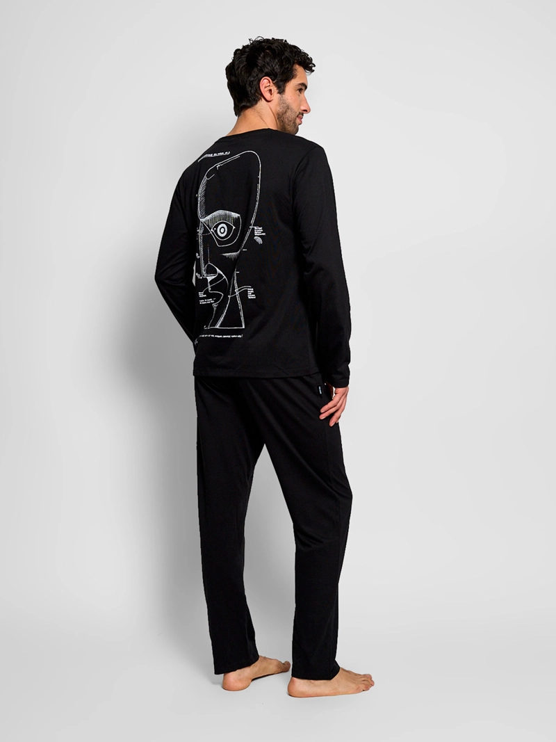 PIJAMA HOMBRE ROCK PINK FLOYD - 2