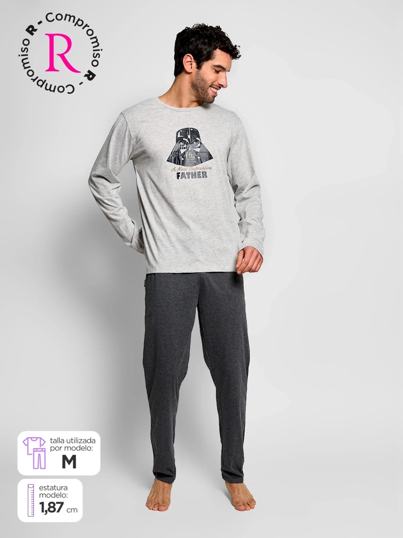 PIJAMA HOMBRE ROCK STAR WARS