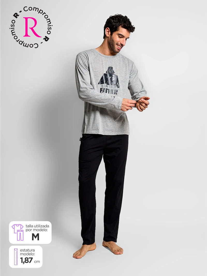 PIJAMA HOMBRE ROCK STAR WARS