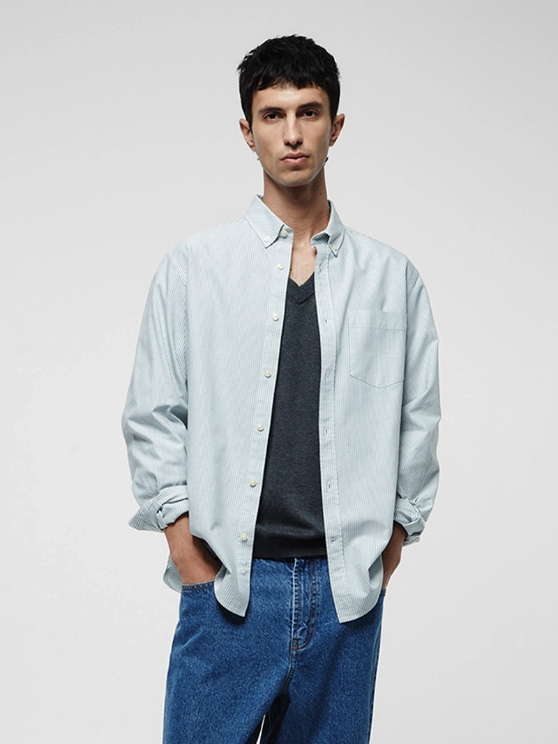 CAMISA HOMBRE SFERA ALGODÓN  - 1