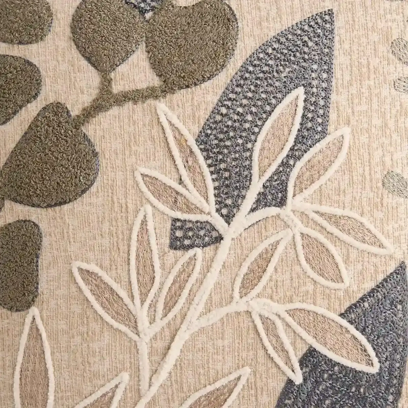 COJÍN RIPLEY HOME HOJAS 45X45 CM  - 3