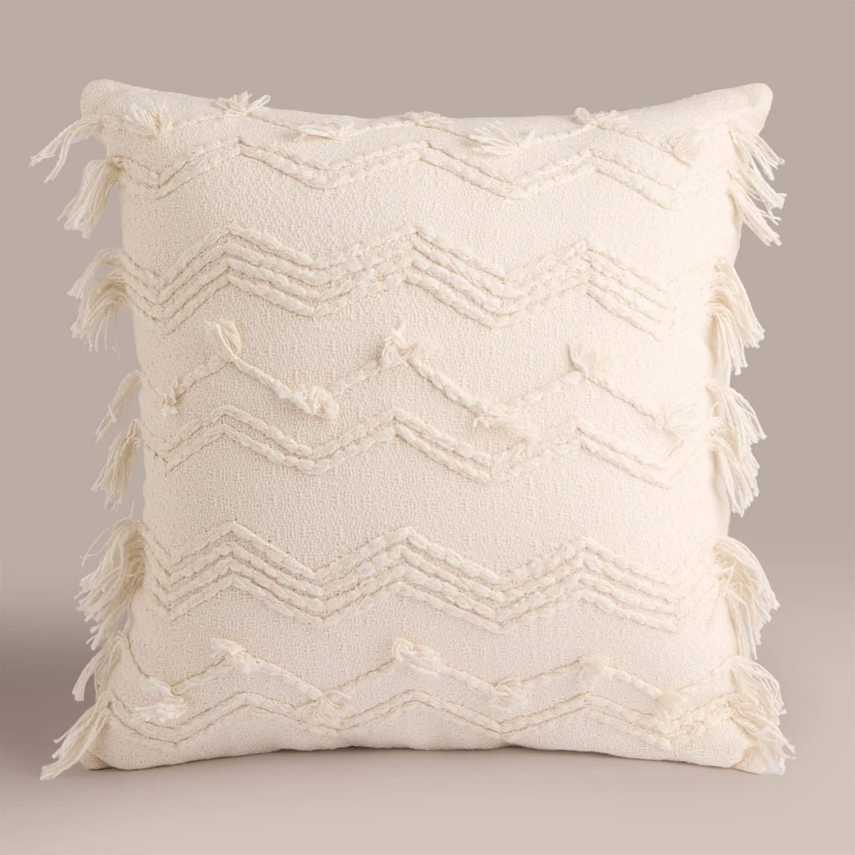 COJÍN MAISON LINETT ZIGZAG 50X50 CM - 1