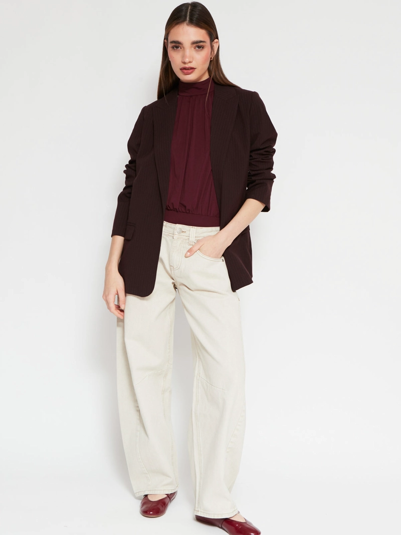 BLAZER MUJER INDEX BÁSICO CORTO - 4