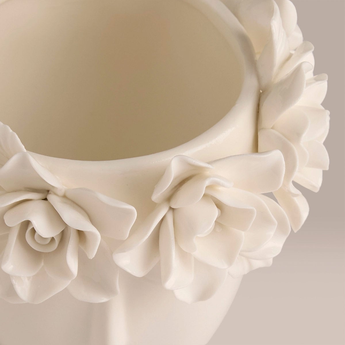 FIGURA DECORATIVA RIPLEY HOME ROSTRO CON FLORES RELIEVE L - 3