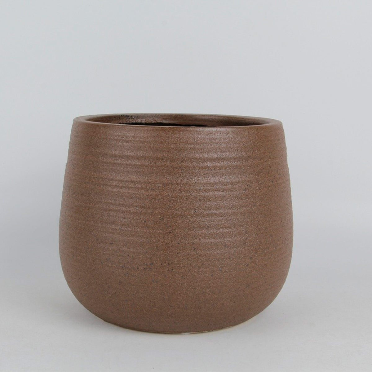MACETERO RIPLEY HOME TEXTURA MOK 15 CM CRUDO - 1