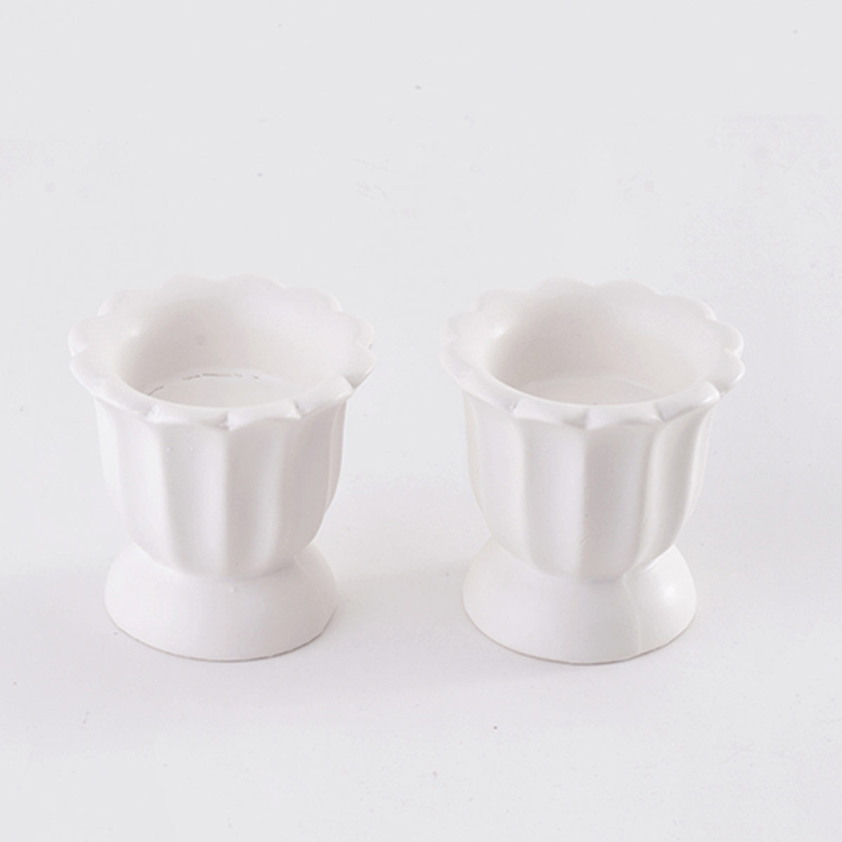 SET X2 PORTA VELA RIPLEY HOME FLOR BLANCO - 2